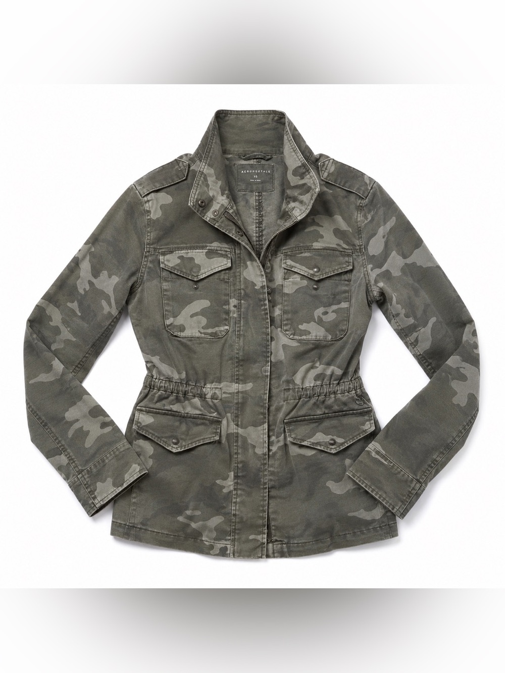 Aéropostale Camo Military Utility Jacket – Women’s XS